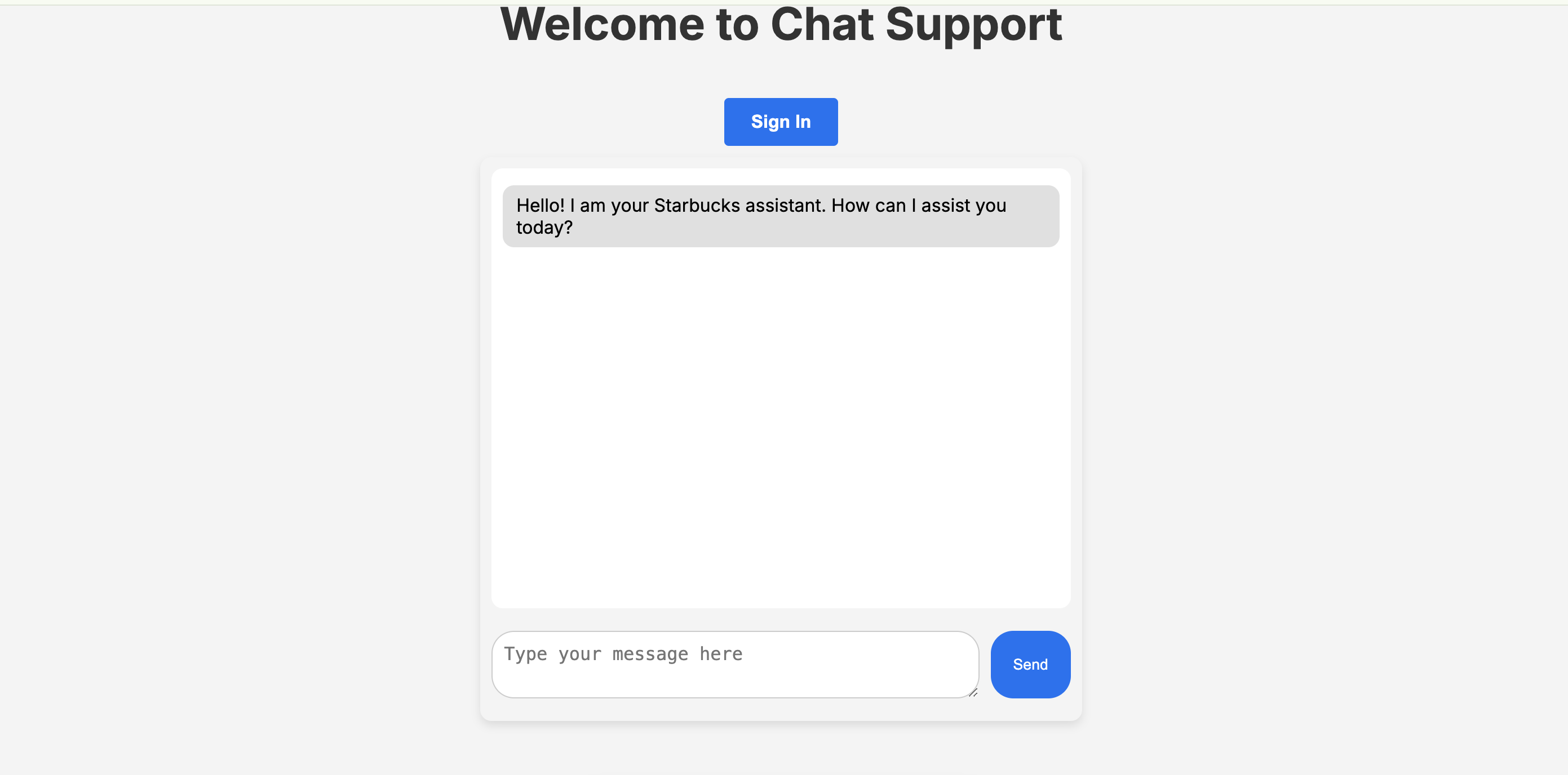 Chat Support AI